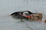 Stolen C5 Corvette Sent to Watery Grave