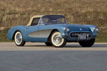 Mecum Kissimmee 2011 Preview: 1956 Arctic Blue Corvette Roadster