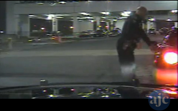 [VIDEO] Atlanta Corvette Driver Slams Police Cruiser in Hit and Run