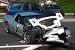 Long Beach Street Race Leads to Corvette Crash