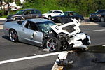 Long Beach Street Race Leads to Corvette Crash