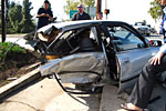 Long Beach Street Race Leads to Corvette Crash
