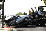 Long Beach Street Race Leads to Corvette Crash