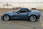 First Look: 2011 Corvette Convertible Blue Tops and Stitching