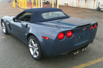 First Look: 2011 Corvette Convertible Blue Tops and Stitching