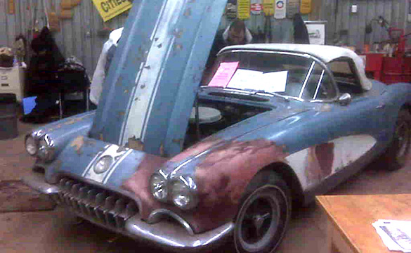 Auction Results: High Price Paid for '58 Corvette Barn Car