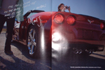 The 2007 Corvette Convertible in Monterey Red