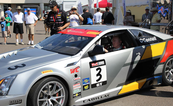 [VIDEO] Johnny O'Connell's Debut in the Cadillac CTS-V Coupe Racer