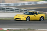 The Z06 Corvette hits the track