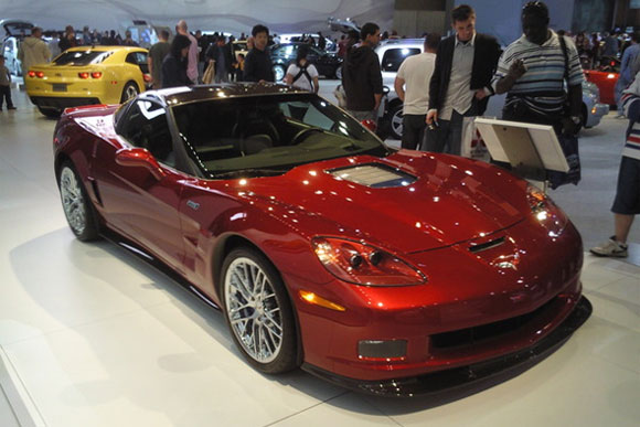 Corvette ZR1 at the New York Auto Show