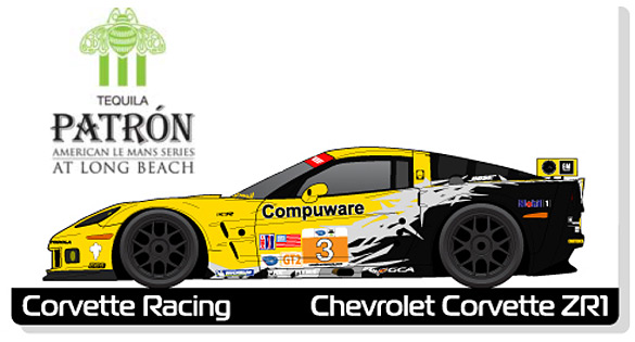 Corvette Racing: Links for the ALMS at Long Beach