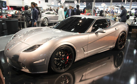 Coachbuilt Corvette from Ugur Sahin Design Makes Debut at Monaco