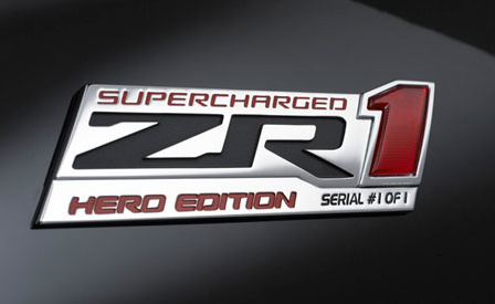 The Hero Edition Corvette ZR1