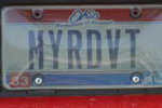 Corvette Vanity License Plates from the NCM's C5/C6 Bash