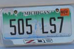 Corvette Vanity License Plates from the NCM's C5/C6 Bash