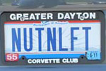 Corvette Vanity License Plates from the NCM's C5/C6 Bash