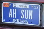 Corvette Vanity License Plates from the NCM's C5/C6 Bash