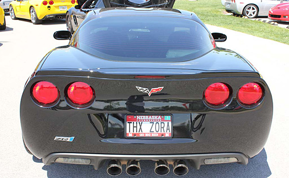 Corvette Vanity License Plates from the NCM's C5/C6 Bash