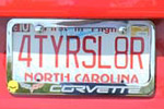 Corvette Vanity License Plates from the NCM's C5/C6 Bash