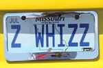Corvette Vanity License Plates from the NCM's C5/C6 Bash