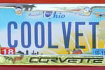 Corvette Vanity License Plates from the NCM's C5/C6 Bash