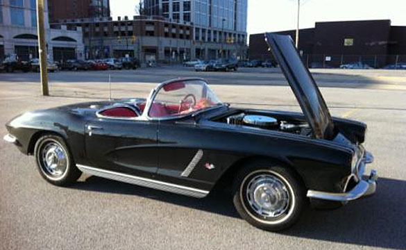 Find this Stolen 1962 Corvette and Receive a Lifetime of Birthday Cakes