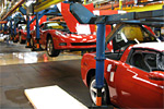 Corvettes on the Assembly Line