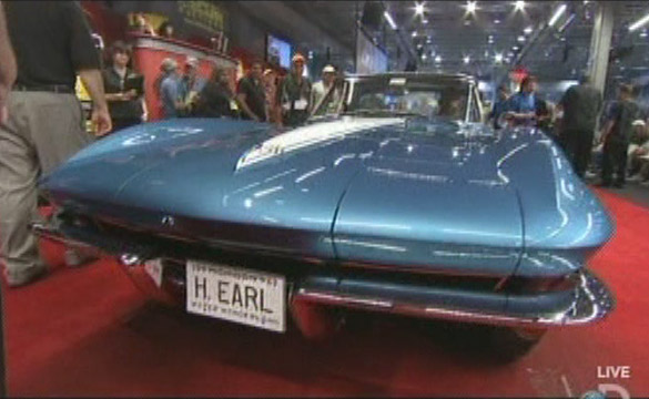 Harley Earl's 1963 Corvette Sells for $925,000