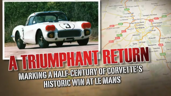 1960 #3 Le Mans Corvette Prepares for Historic Return to France