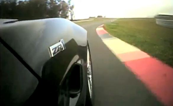 Jeff Gordon Drives a Corvette ZR1 around the Monticello Motor Club