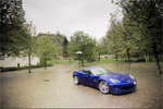 LeMans Blue Corvette Z06 in Italy