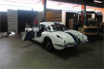 The #3 Briggs Cunningham Corvette Arrives in France for 50th Anniversary Celebration at Le Mans