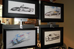 GM's Corvette Studio Artwork Become Framed Objects of Desire