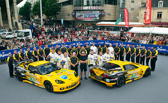 Corvette Racing Celebrates Chevrolet Centennial at 24 Hours of Le Mans