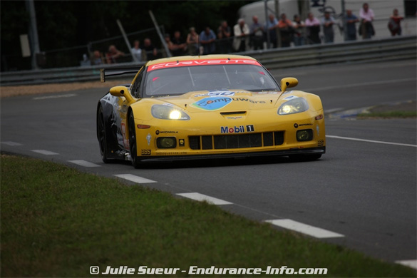 Corvettes Second and Third in GT2 Qualifying