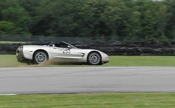 [VIDEO] A Corvette Racer's Scary Moment at Hallet Raceway