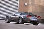 The 2009 Corvette Z06 in Cyber Gray Metallic