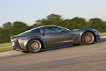 The 2009 Corvette Z06 in Cyber Gray Metallic