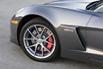 The 2009 Corvette Z06 in Cyber Gray Metallic