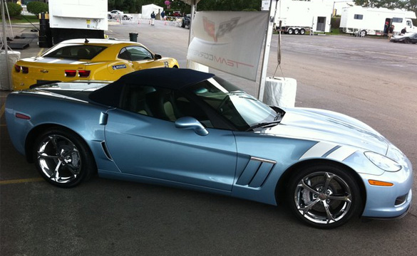 [PIC] 2012 Carlisle Blue Corvette Grand Sport at Bloomington Gold