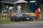 Hot Racing Action Features Corvette on Fire!