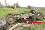 Tornado Destroys Two Corvettes in Rural Iowa