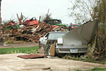 Tornado Destroys Two Corvettes in Rural Iowa