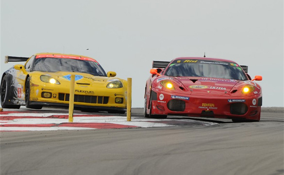 Corvettes Qualify Seventh and Eighth for ALMS Utah Grand Prix