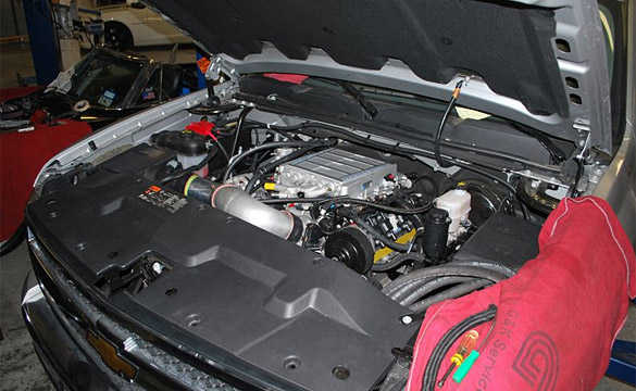 Chevy Silverado Gets A Corvette ZR1 Heart Transplant