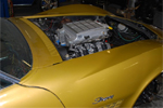 LS9 Gets Dropped into a Warbonnet Yellow 1971 Corvette