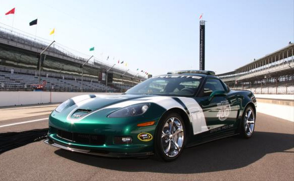 GM Goes Green with Brickyard 400 Corvette Pace Car