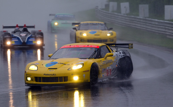 Corvettes Qualify Fourth and Sixth in Rainy Lime Rock