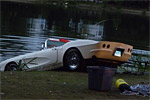 Classic 1962 Corvette Rolls Into a Connecticut Pond