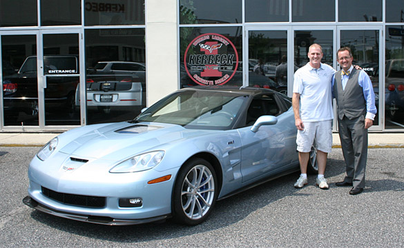 Lance Miller's New Carlisle Blue 2012 Corvette ZR1